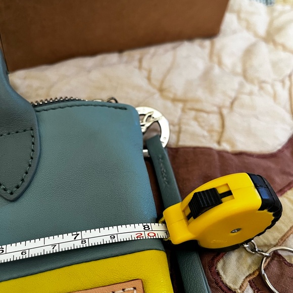 Longchamp Leather Crossbody Bag With Multi Colored Patches - Picture 7 of 16